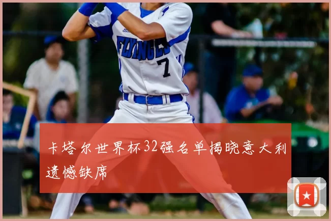 卡塔尔世界杯32强名单揭晓意大利遗憾缺席