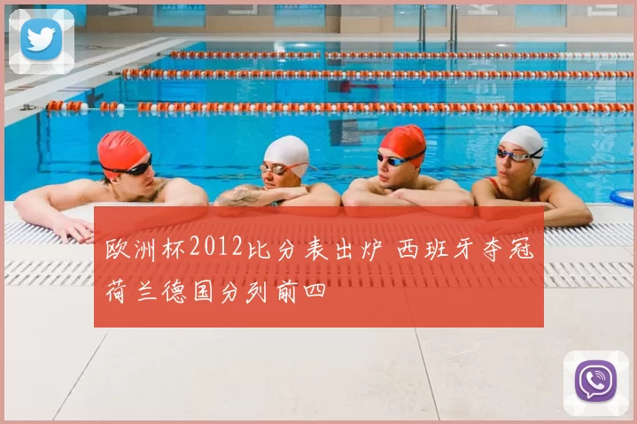 欧洲杯2012比分表出炉 西班牙夺冠荷兰德国分列前四